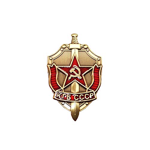 【中古】【未使用・未開封品】Comidox 1ピース KGB ソ連 ロシアバッジ メダル 鎌&ハンマー エンブレム USSR KGB CCCP