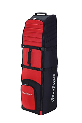 【中古】【未使用・未開封品】MACGREGOR VIP II トラベルカバー ブラック/レッド