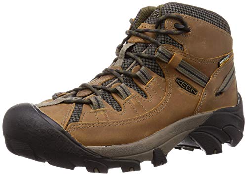 【中古】【未当て嵌める・未開封品】KEEN (キーン) メンズ Targhee II ミッドワイド 山歩きブーツ, ブリンドル/暗然たるオリーブ, 11.5