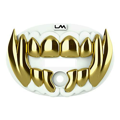 【中古】【未当て嵌める・未開封品】Loudmouth 蹴球 二十日鼠かばい立て | 3D ビースト クローム 成年者と兄ちゃん用 二十日鼠かばい立て | 白いこと\u0026ゴールド Cr製 運動競技用 | 最大限度デュ