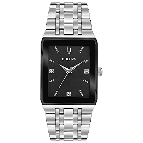【中古】【未使用・未開封品】Bulova メンズ クアドラ - 96D145 One Size スチール