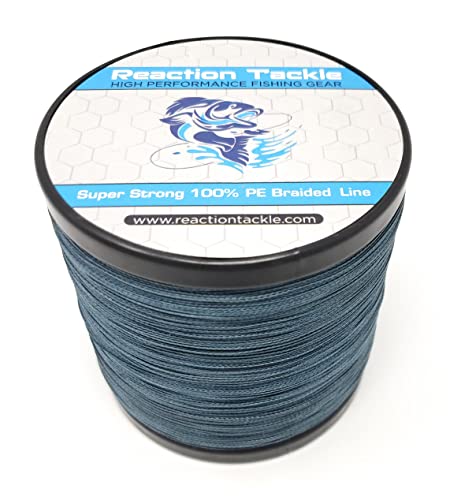 【中古】【未使用・未開封品】Reaction Tackle 編組釣り糸 低視認性 グレー 50ポンド 1000ヤード｜AJIMURA-SHOP 20,132円