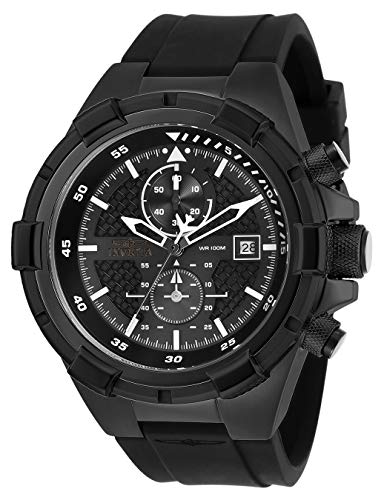 【中古】【未当てはめる・未開封品】Invicta Men\u0027s 28099 Aviator Quartz Multifunction Black Dial Watch