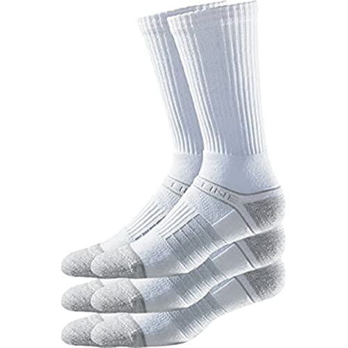 【中古】【未当て嵌める・未開封品】Strideline メンズ 割り増し金 アスレチック 労働者の一団靴下 Medium-Large 白いこと