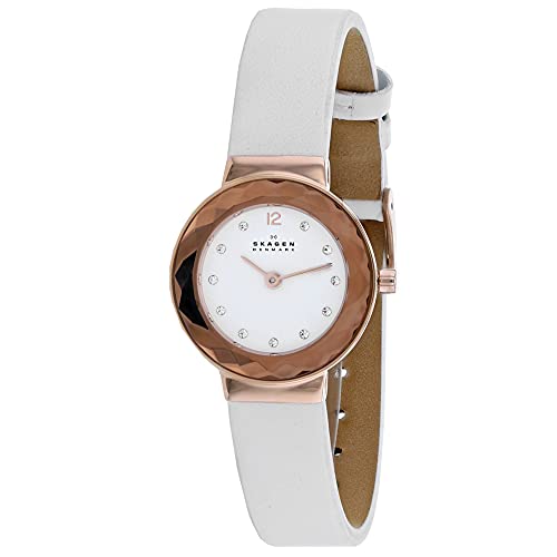 【中古】【未当て嵌める・未開封品】Skagen レディース レオノーラ ファセットクリスタル SKW2769 One Size 白いこと