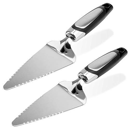 【中古】【未使用・未開封品】Awpeye 2個 フラットウェア パイサーバー ステンレススチール ケーキカッター ピザ/タルト/デザートスライサー
