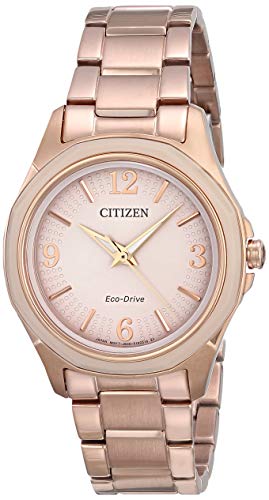 【中古】【未当て嵌める・未開封品】FE7053-51X Citizen エコ・運転 サクラ色ゴールド 成人女性 アナログ 商行為 ソーラー 外国で積みだし Citizen