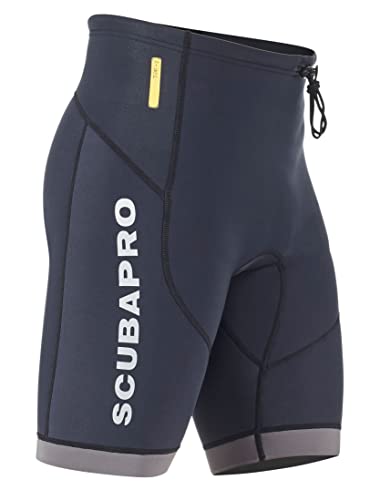 【中古】【未当て嵌める・未開封品】Scubapro メンズ Everflex 1.5 さる股引き、黒いこと、2XL