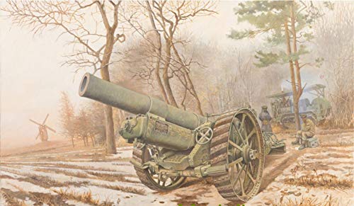 【中古】【未使用・未開封品】British Gun BL 20cm Howitzer MK.VI - Roden 813 - 1/35 Scale Plastic Model kit