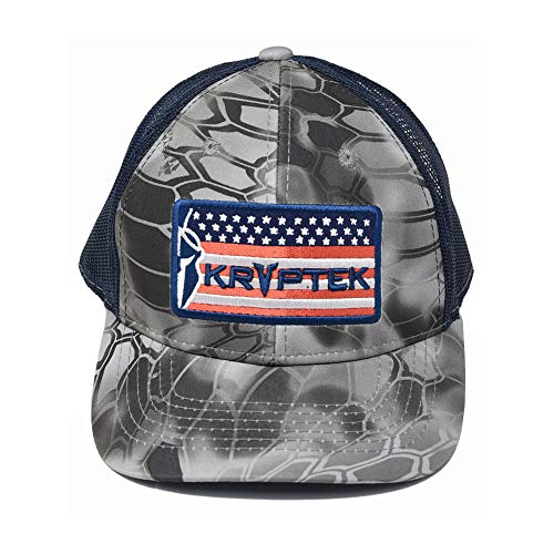 【中古】【未当て嵌める・未開封品】Kryptek アメリカンウォリアー 偽装狩猟かぶり笠 One Size 青碧