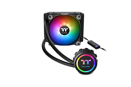 【中古】【未当て嵌める・未開封品】Thermaltake Water 3.0 120 ARGB Sync 原則として型水冷中央処理装置冷房装置120粍 気違い x 1基 FN1281 CL-W232-PL12SW-A
