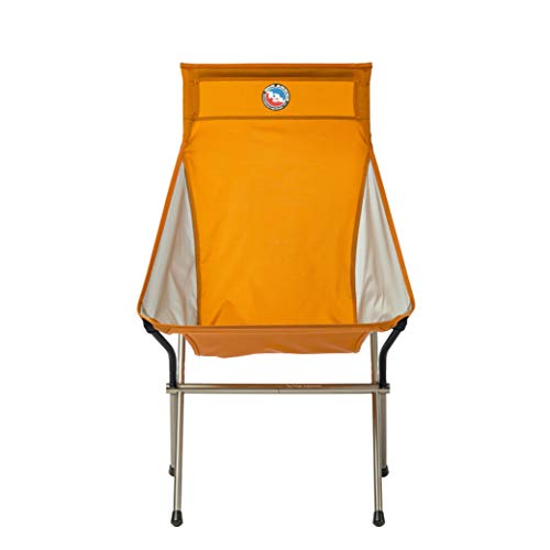 【中古】【未当て嵌める・未開封品】[BIG AGNES(ビッグアグネス)] ビッグシックス キャンプチェア オレンジ色/薄墨色 100116