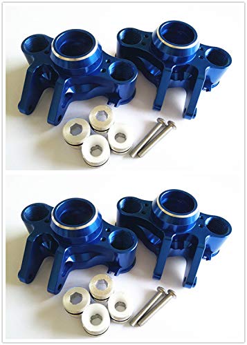 【中古】【未使用・未開封品】Aluminium Axle Carriers Left & Right Front & Rear -2PR Blue for 1/10 RC E-REVO 2.0 VXL 8635 Traxxas