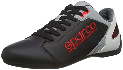 【中古】【未使用・未開封品】SPARCO (スパルコ)?ドライビングシューズ SL-17 サイズ/43 カラー/BLACK/RED 00126343NRRS｜AJIMURA-SHOP