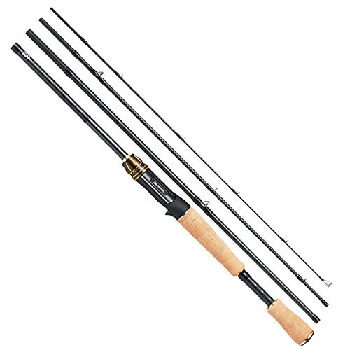 【中古】【未使用・未開封品】ダイワ(DAIWA) バスロッド エアエッジ モバイル 6104MB 釣り竿