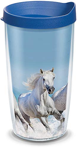 【中古】【未当て嵌める・未開封品】Tervis 白いこと導管 断熱タンプラー さあ美と蓋付き添い人 16薬局衡オンス - トリタン せつ然たる