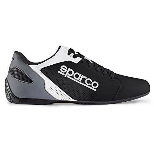 【中古】【未当てはめる・未開封品】SPARCO (スパルコ)?ドライビングシューズ SL-17 大いさ/43 色合い/BLACK/WHITE 00126343NRBI