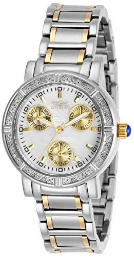 【中古】【未当て嵌める・未開封品】Invicta Women\u0027s Angel Steel Bracelet \u0026 Case Quartz White Dial Analog Watch 29117
