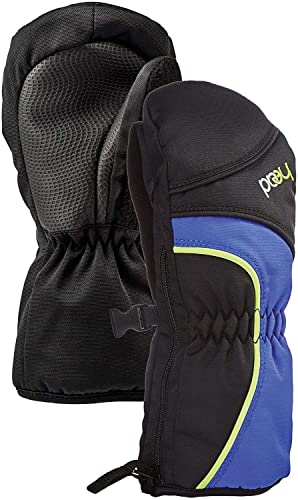 【中古】【未使用・未開封品】HEAD ジュニア SKI ミトン ブラック/ブルー/レイブグリーン サイズ XXS