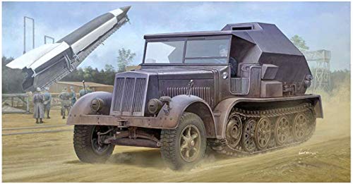 【中古】【未使用・未開封品】トランペッター 1/35 ドイツ軍 Sdkfz.7/3 8tハーフトラック V2ロケット管制車 プラモデル 09537|AJIMURA-SHOP