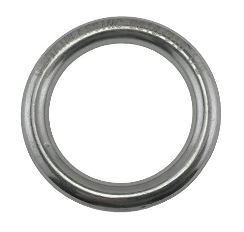 【中古】【未使用・未開封品】ステンレススチール 316 ラウンドリング 溶接 1/2インチ x 4インチ (13mm x 100mm) マリングレード