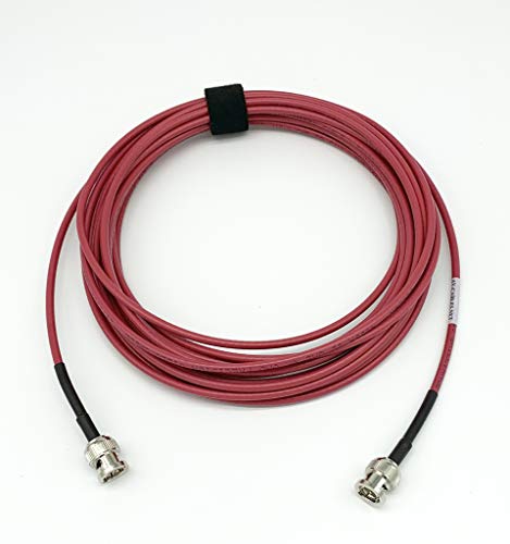 【中古】【未当てはめる・未開封品】AV-Cables 12G 4K 固定ディスク SDI BNC - BNC有線テレビ Belden 4855R Mini RG59 (100フート、赤いこと)