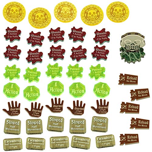 【中古】【未使用・未開封品】LITKO ゲームアップグレードセット Ghost Archipelago対応 マルチカラー 46個