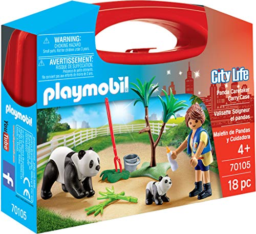 【中古】【未使用・未開封品】Playmobil パンダの世話人キャリーケース｜AJIMURA-SHOP
