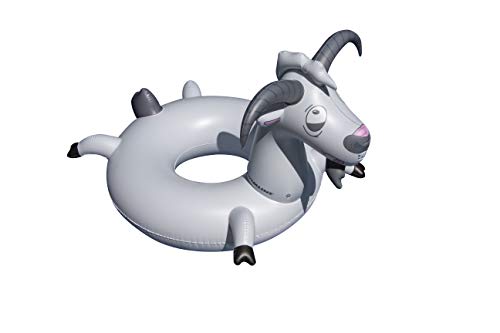 【中古】【未使用・未開封品】Swimline 空気注入式 ヤギ スイムリング グレー|AJIMURA-SHOP