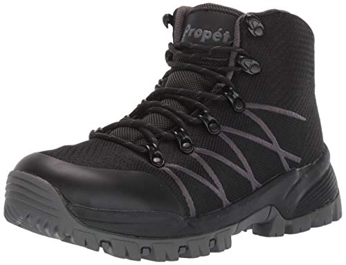 【中古】【未使用・未開封品】[Propet] Men's Traverse Hiking Boot, Black/Dark Grey, 10H 3E US