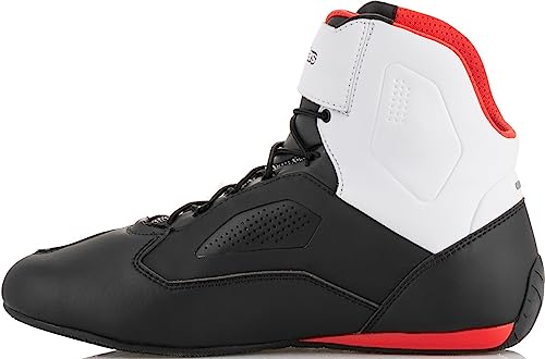 【中古】【未使用・未開封品】Alpinestars メンズ Faster-3 ライドニット(Ride Knit) ロードライディングシューズ 12.5 レッド 2510319｜AJIMURA-SHOP