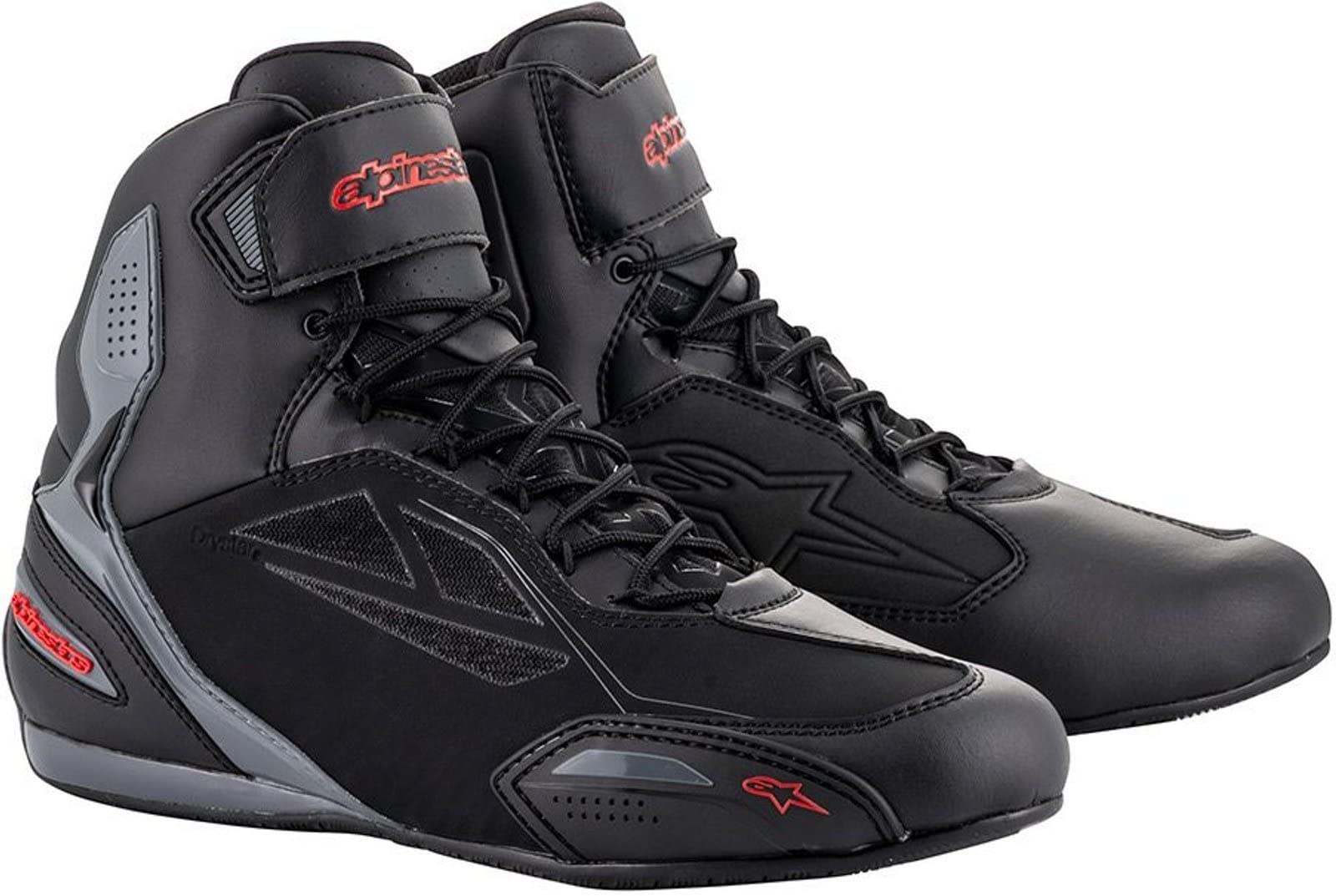 【中古】【未使用・未開封品】Alpinestars メンズ Faster-3 ドライスター (DRYSTAR) オートバイライディングシューズ 7.5 ブラック 2540719|AJIMURA-SHOP