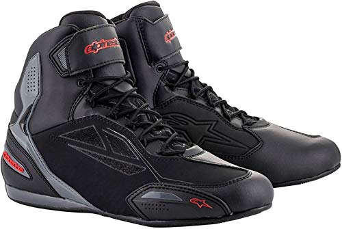 【中古】【未使用・未開封品】Alpinestars メンズ Faster-3 ドライスター (DRYSTAR) オートバイライディングシューズ 6 ブラック 2540719