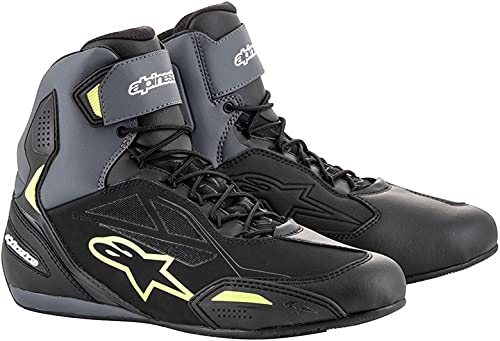 【中古】【未使用・未開封品】Alpinestars メンズ Faster-3 ドライスター (DRYSTAR) オートバイライディングシューズ 13 ブラック 2540719|AJIMURA-SHOP