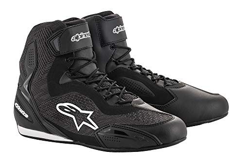 【中古】【未使用・未開封品】alpinestars(アルパインスターズ) バイクシューズ ブラック/ホワイト 7/25.0cm FASTER3(ファスター3)ライドニットシューズ(251 0319) 1691610201｜AJIMURA-SHOP