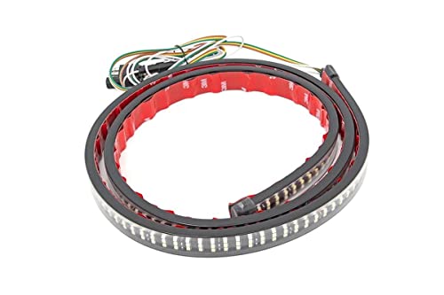 【中古】【未使用・未開封品】Rough Country プレミアム 4列 多機能 LED テールゲートライトストリップ Full-Size Trucks ブラック 78860