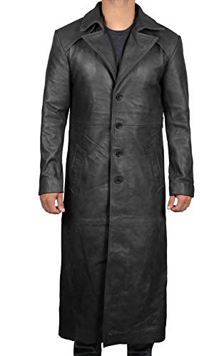 【中古】【未当て嵌める・未開封品】Decrum OUTERWEAR メンズ US 大きさ: Large 色つや: 黒いこと