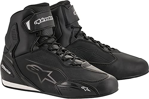 【中古】【未使用・未開封品】Alpinestars Faster-3 オートバイロードライディングシューズ 12.5 ブラック 2510219|AJIMURA-SHOP