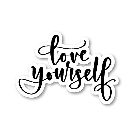 【中古】【未使用・未開封品】Love Yourself ステッカー インスピレーション引用ステッカー - ノートパソコンステッカー - 2.5インチ ビニールデカール - ノートパソコン 電話｜AJIMURA-SHOP 11,544円