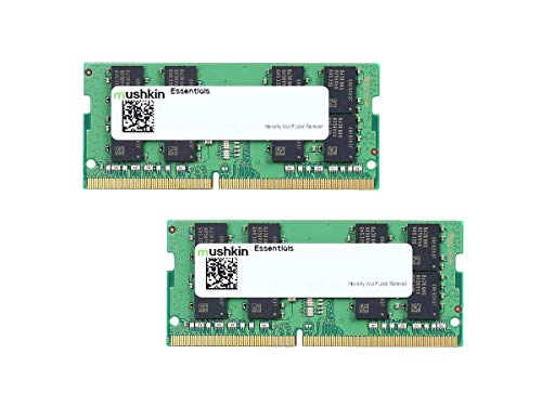 【中古】【未当て嵌める・未開封品】Mushkin Essentials - DDR4 万覚え帳マイコン DRAM - 64GB (2x32GB) SODIMM 記憶装置一揃いの道具 - 2666MHz (パソコン4-21300) CL-19-260いの一番 1.2V ノートPC