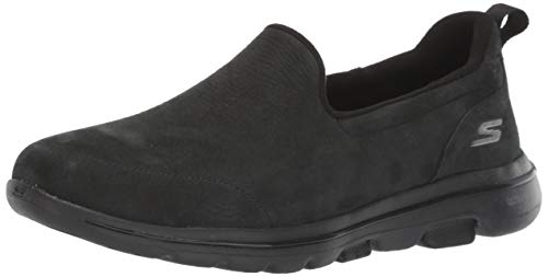 【中古】【未使用・未開封品】Skechers Women's GO Walk 5-15913 Shoe, Black, 5.5 M US