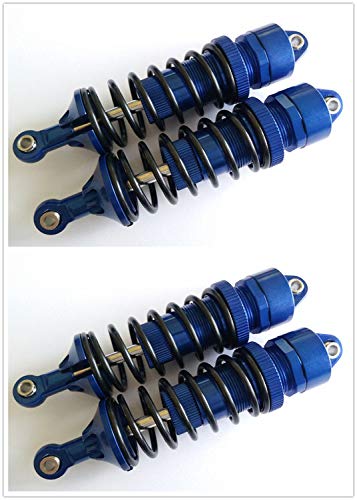 【中古】【未使用・未開封品】Aluminium Front and Rear Shocks Dampers -4pcs Blue for Traxxas 1/10 REVO EREVO E-REVO E-REVO 2.0 Summit 5460