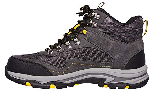 【中古】【未使用・未開封品】Skechers USA メンズ 防水ブーツ ハイキング US サイズ: 10.5 カラー: グレイ