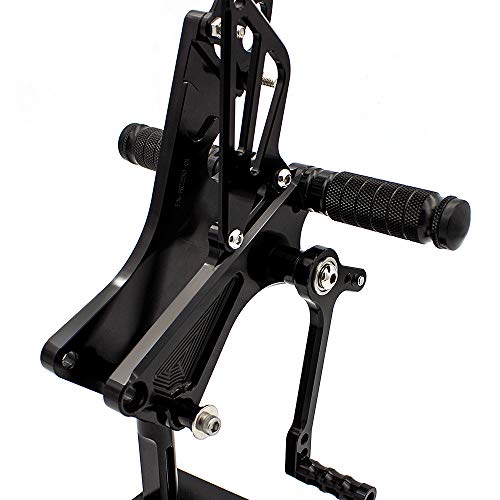 【中古】【未使用・未開封品】Krace フロントバイク リアセット フットペグ フットペグ リアセット フットレスト ブレーキシフトペダル 完全調節可能なフットボード 125 200 3