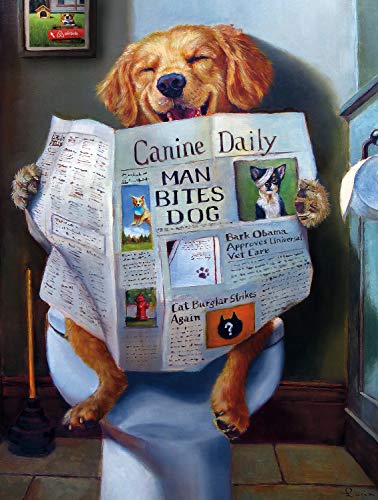 【中古】【未使用・未開封品】Buffalo Games - Dog Gone Funny - 750ピース ジグソーパズル マルチカラー 長さ24インチ x 幅18インチ