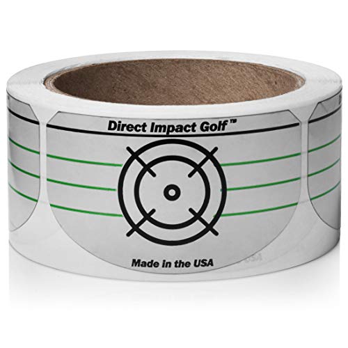 【中古】【未使用・未開封品】Direct Impact ゴルフインパクトテープ ? 225枚のドライバーラベル