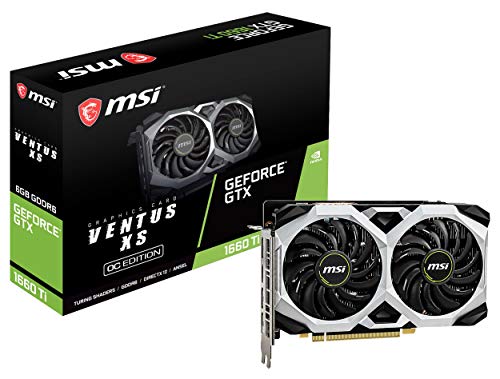 【中古】【未当て嵌める・未開封品】MSI(エムエスアイ) グラフィックゲーム盤 GeForce GTX 1660 Ti VENTUS XS 6G OC ［6GB /GeForce GTX続きもの］