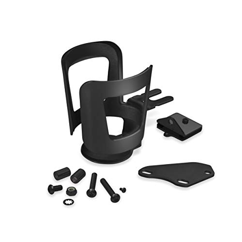 【中古】【未使用・未開封品】Show Chrome アクセサリー (52-835BK ブラック ハンドルバー 飲料ホルダー