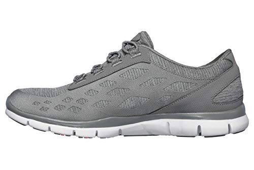【中古】【未当て嵌める・未開封品】Skechers Gratis This Moment レディース スリッポン スニーカー US 大きさ: 6.5 色つや: 薄墨色