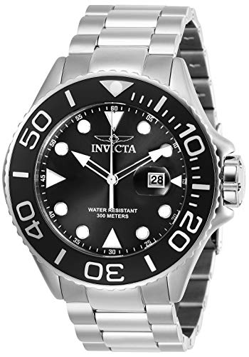 【中古】【未当て嵌める・未開封品】Invicta Men\u0027s Pro Diver Steel Bracelet \u0026 Case Quartz White Dial Analog Watch 28765